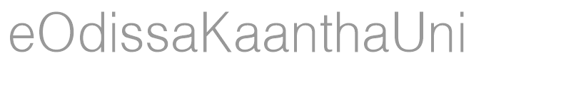 eOdissaKaanthaUni