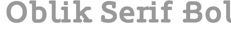 Oblik Serif