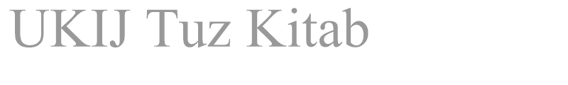 UKIJ Tuz Kitab