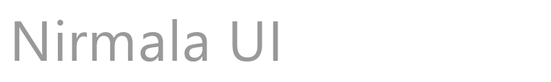 Nirmala UI