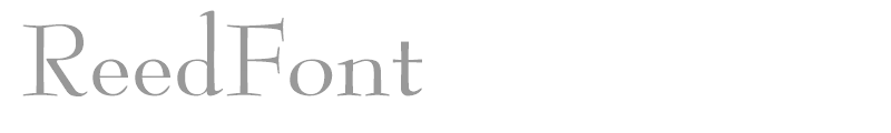 ReedFont