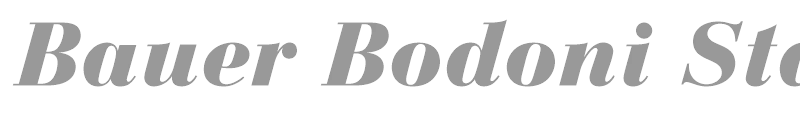Bauer Bodoni Std 2