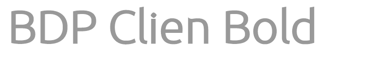BDP Clien Bold