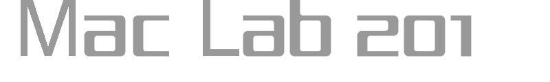 Mac Lab 201