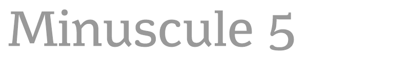 Minuscule 5