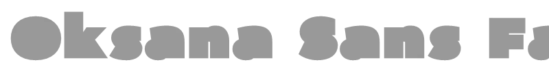 Oksana Sans Fat