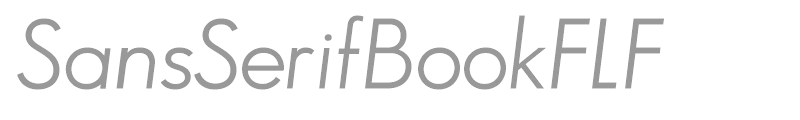 SansSerifBookFLF
