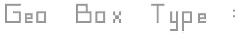 Geo Box Type #1