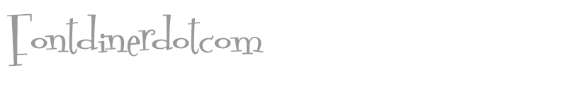 Font Diner Dot Com