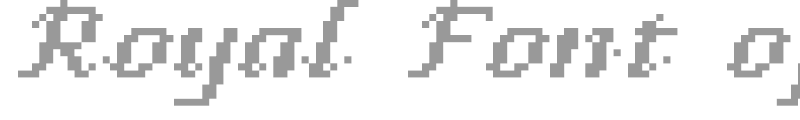 Royal Font of Krondor Italic