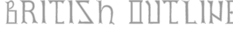 British Outline