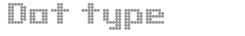 Dot type