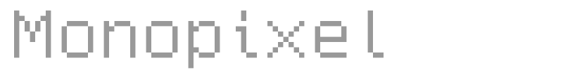 Monopixel