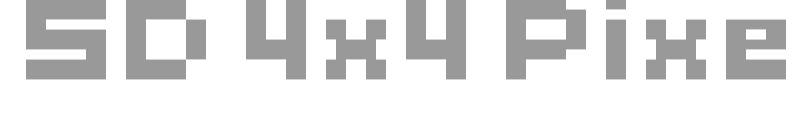 SD 4x4 Pixel