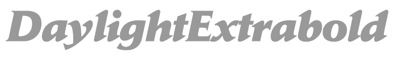 DaylightExtrabold