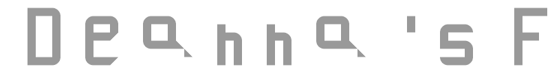 Deanna's Font