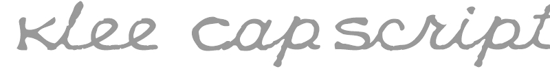 Klee Capscript