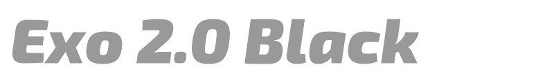 Exo 2.0 Black