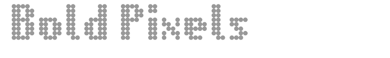 Bold Pixels