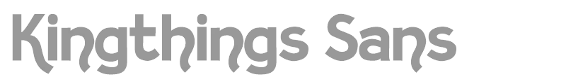 Kingthings Sans