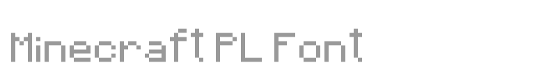 Minecraft PL Font