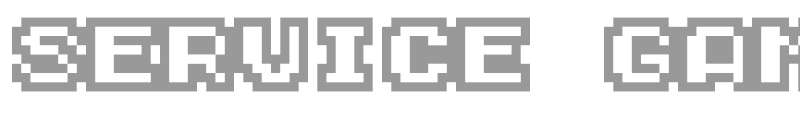 Service Games Oldskool Outline
