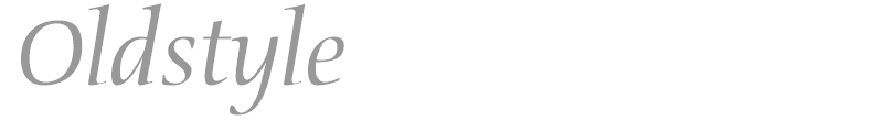 Oldstyle