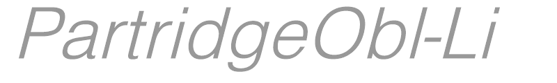 PartridgeObl-Li