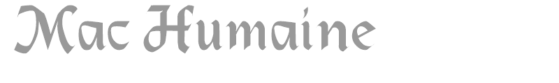 Mac Humaine