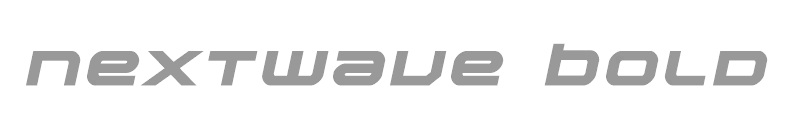 Nextwave Bold Italic