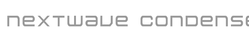 Nextwave Condensed