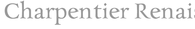 Charpentier Renaissance