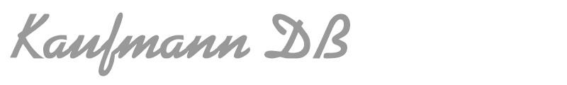 Kaufmann DB