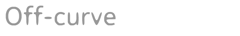 Off-curve