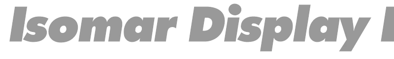 Isomar Display Expanded SSi