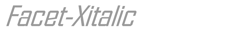 Facet-Xitalic