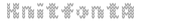 KnitfontA