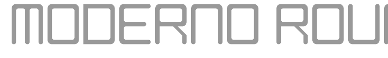 Moderno Rounded