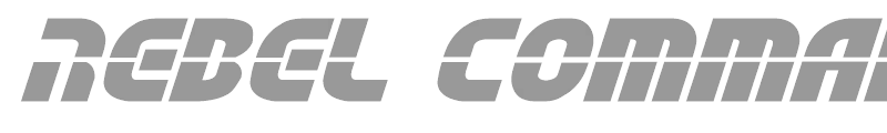 Rebel Command Expanded Italic