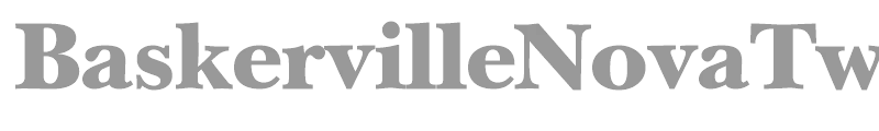 BaskervilleNovaTwoBlack