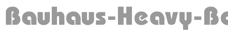 Bauhaus-Heavy-Bold