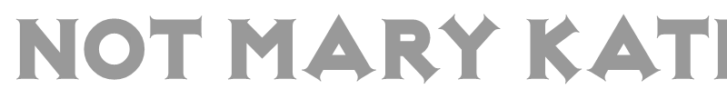 Not Mary Kate NF