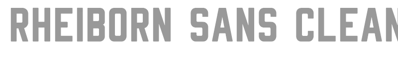 Rheiborn Sans
