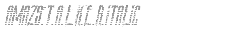 AmazS.T.A.L.K.E.R.Italic