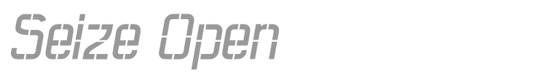 Seize Open