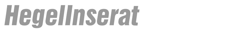 HegelInserat