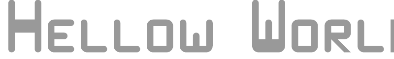 Hellow World