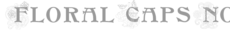 Floral Caps Nouveau
