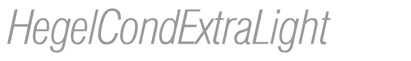 HegelCondExtraLight