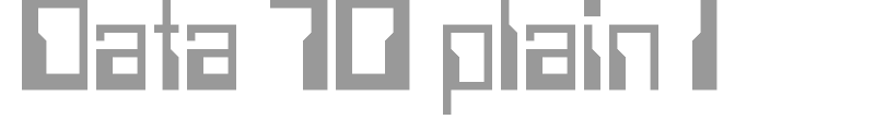 Data 70 plain 1